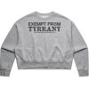 AS Colour Womens Oversized Crew Thumbnail